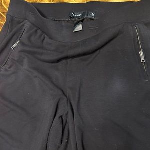 Torrid black jogger dress pants with zipper pockets